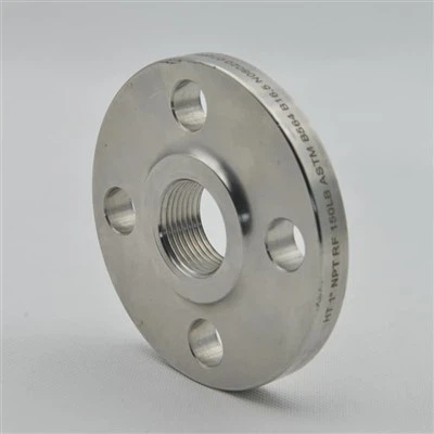 PRIS CYSTADLEUOL FFURFIO DUPLEX DUR S32750 ASME B16.5 300# RF TH THREADED FLANGE EXPORTER IN CHINA