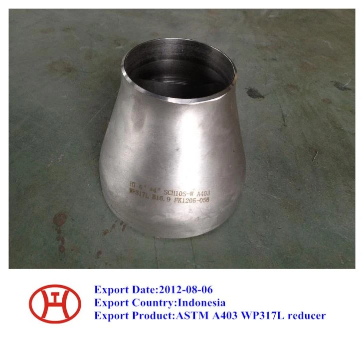 ASTM A 403  WP 317 L Lleihäwr