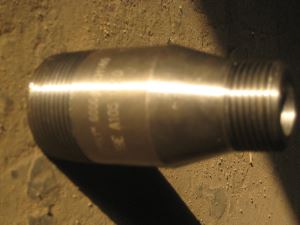 ASTM A 182  F 56  UNS S 33228  Mewnosodiad Undeb Nipple Boss Plug Edau Sged Ffug