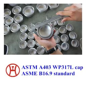 ASTM A403 WP317L cap