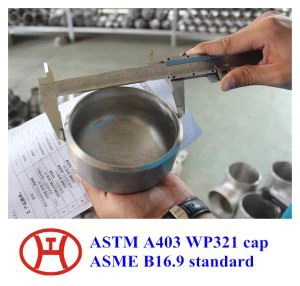 ASTM A 403  WP 321  Cap