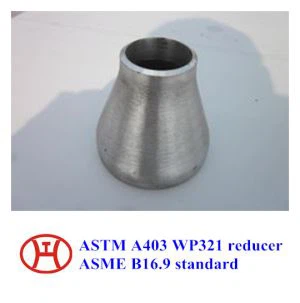 ASTM A 403  WP 321  Lleihäwr