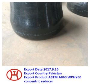 Lleihäwr consentrig ASTM A860 WPHY60