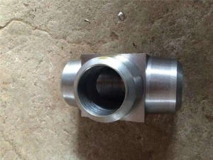 UNS N02201 2. 4068  Mewnosodiad Undeb Nipple Boss Plug Sych wedi'i Ffugio
