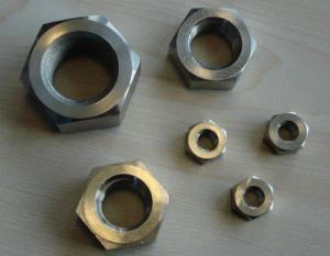 DIN 2. 4600  Alloy B-3 Hastelloy B-3 Square Hex Nut Hex Thin Nut As Per ASME B 18. 2. 2