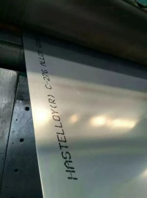 Aloi Arwyneb Rhif 1 Wedi'i Rolio Poeth C276 Hastelloy C-276 UNS N10276 Plate Sheet Coil Strip USA Origin