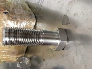 Maint  1 / 4-4 Fodfedd N {{2}} W.Nr. 2. 4600  Hastelloy B-3 Partil Thread Hex Bolt Yn unol ag ASME B {{ 6}}. 2. 1  Safon
